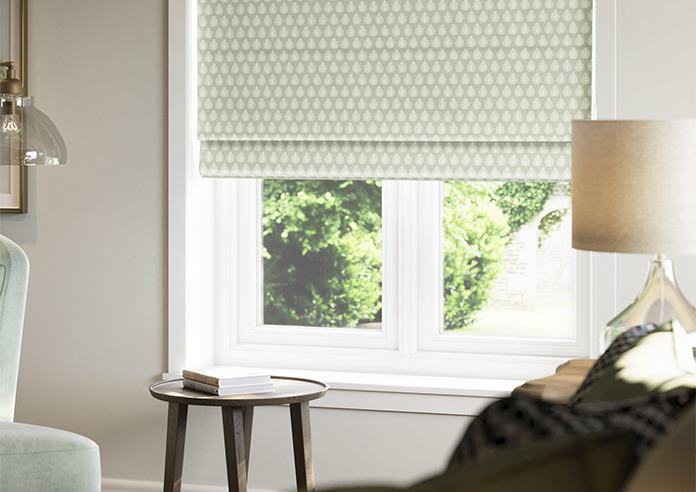 Emily Bond Jaipur, Sage - Twist&Fit Roman Blind - Image 5